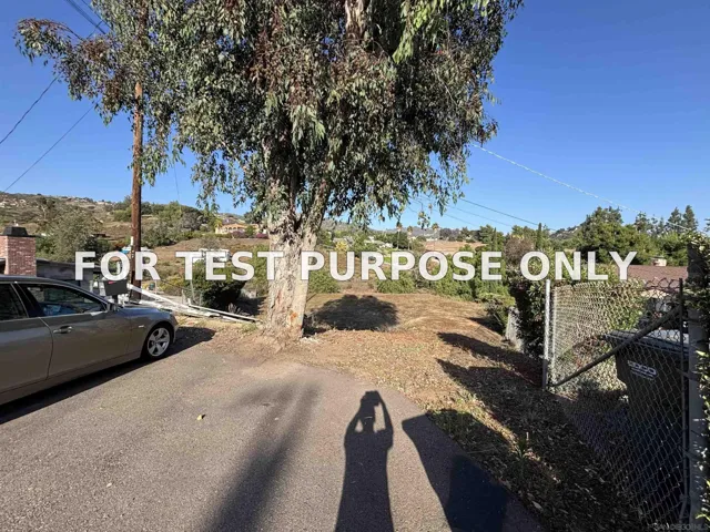 Demo/Test Data Quicker Road Unit 0, El Cajon, CA 92021