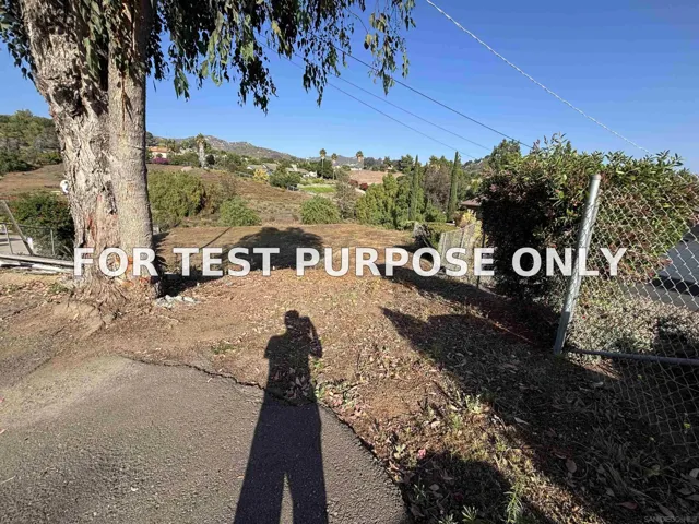 Demo/Test Data Quicker Road Unit 0, El Cajon, CA 92021