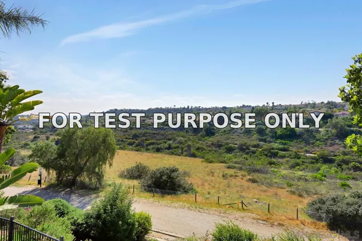 Demo/Test Data 6213 Paseo Privado, Carlsbad, CA 92009