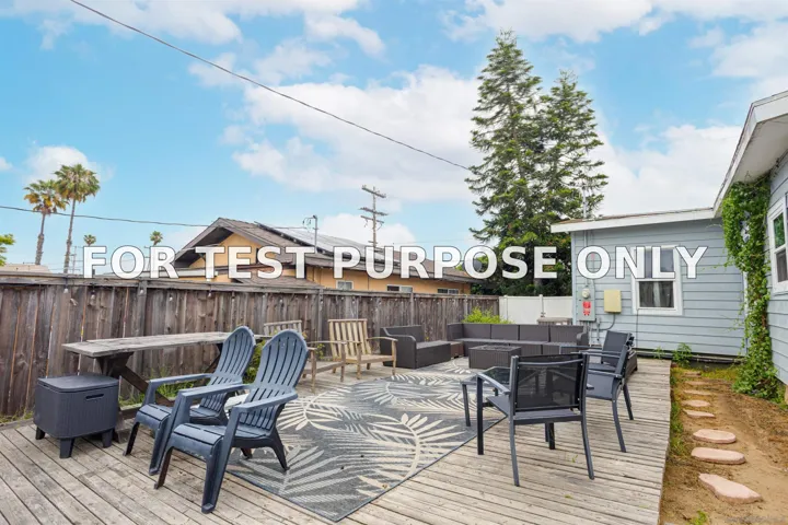 Demo/Test Data 3836 Newton Ave, San Diego, CA 92113