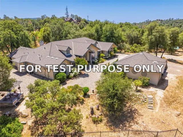 Demo/Test Data 45740 Green Lake Court, Coarsegold, CA 93614