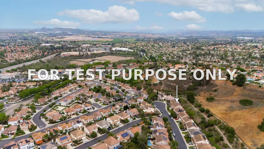 Demo/Test Data 314 La Soledad Way, Oceanside, CA 92057