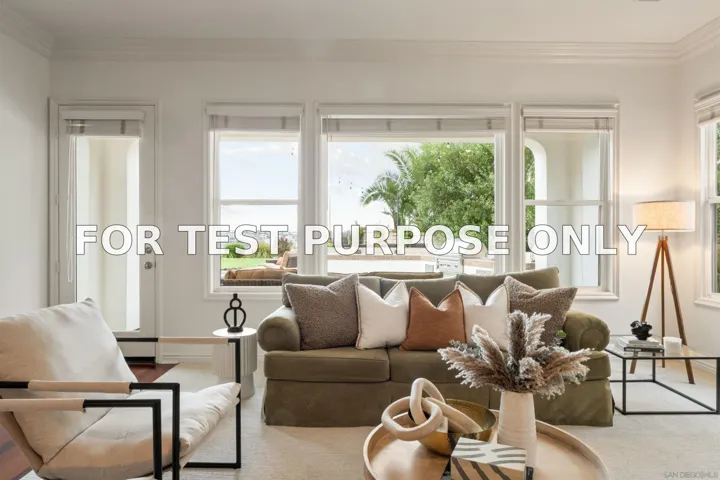 Demo/Test Data 5480 Valerio Trail, San Diego, CA 92130