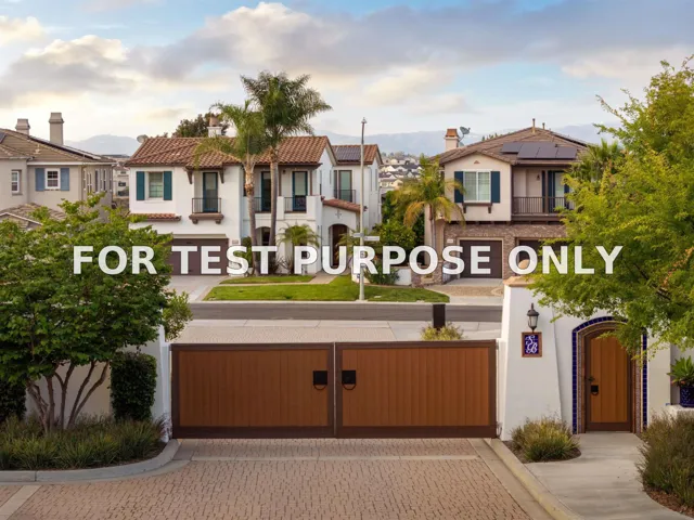 Demo/Test Data 5480 Valerio Trail, San Diego, CA 92130