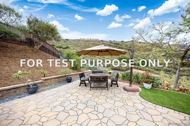 Demo/Test Data 6081 Cala Lily St, Santee, CA 92071