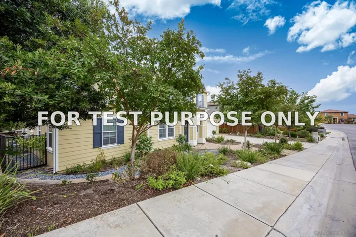 Demo/Test Data 6081 Cala Lily St, Santee, CA 92071