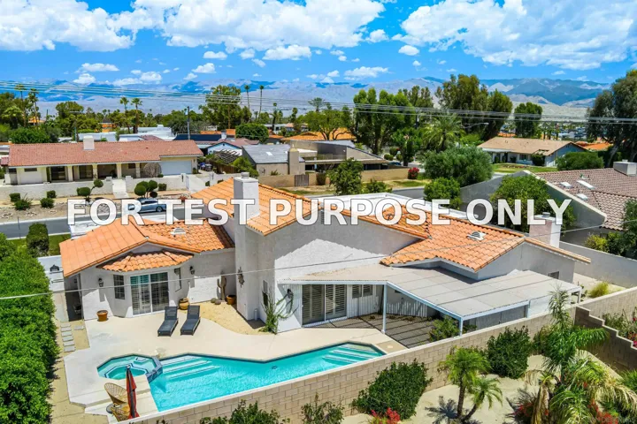 Demo/Test Data 79865 Kingston Drive, Bermuda Dunes, CA 92203