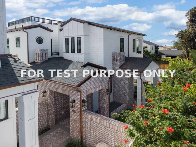Demo/Test Data 462 Westbourne Street, La Jolla, CA 92037