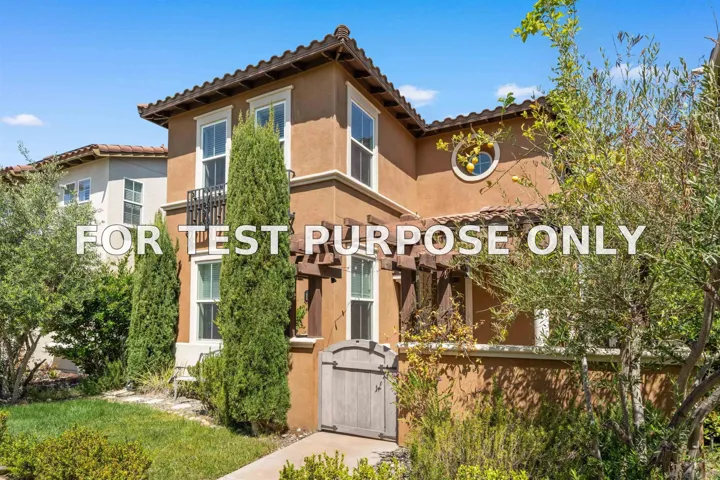 Demo/Test Data 15701 Concord Ridge Ter, San Diego, CA 92127