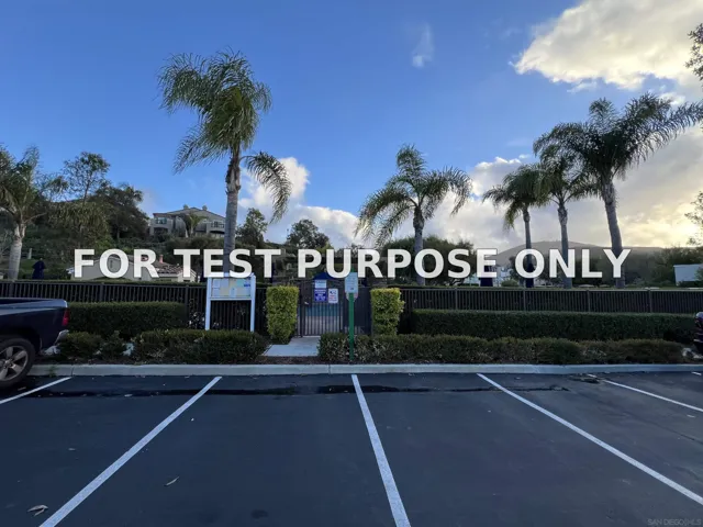 Demo/Test Data 293 Churchill Lane, SAN MARCOS, CA 92078