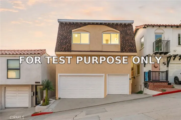 Demo/Test Data 217 43rd Street, Manhattan Beach, CA 90266