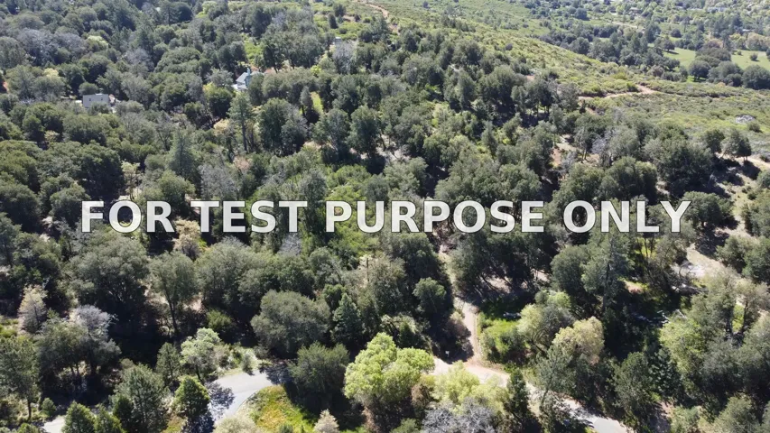 Demo/Test Data 000 Toyon Mountain Ln Unit 14, Julian, CA 92036