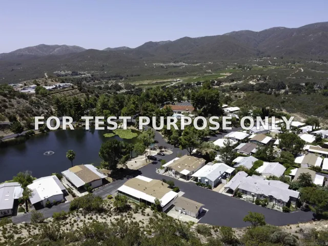 Demo/Test Data 35109 Highway 79 Unit 67, Warner Springs, CA 92086