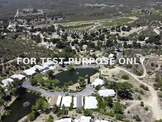 Demo/Test Data 35109 Highway 79 Unit 67, Warner Springs, CA 92086