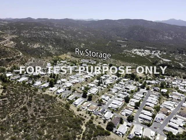 Demo/Test Data 35109 Highway 79 Unit 67, Warner Springs, CA 92086