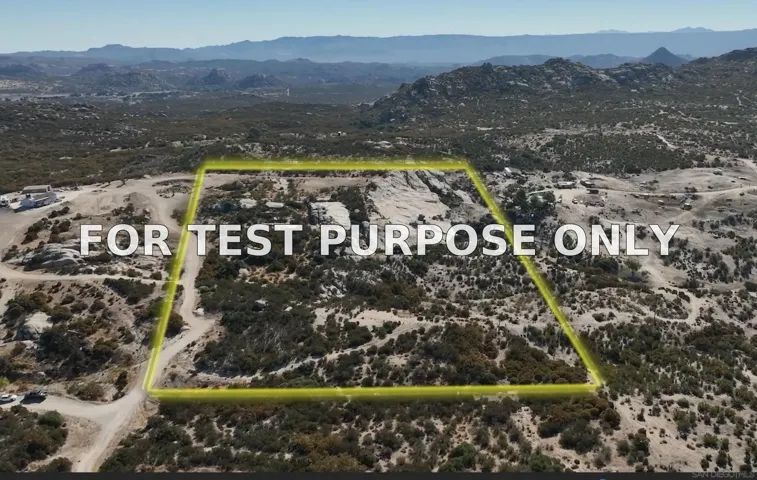 Demo/Test Data 0 Zarina Lake Dr Unit 0, Boulevard, CA 91905