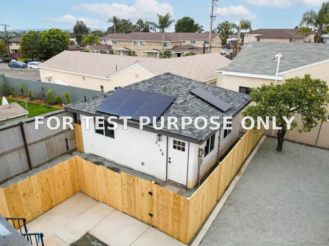 Demo/Test Data 6744-6750 N Elman, San Diego, CA 92111
