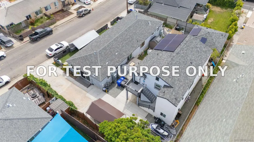 Demo/Test Data 6744-6750 N Elman Street, San Diego, CA 92111