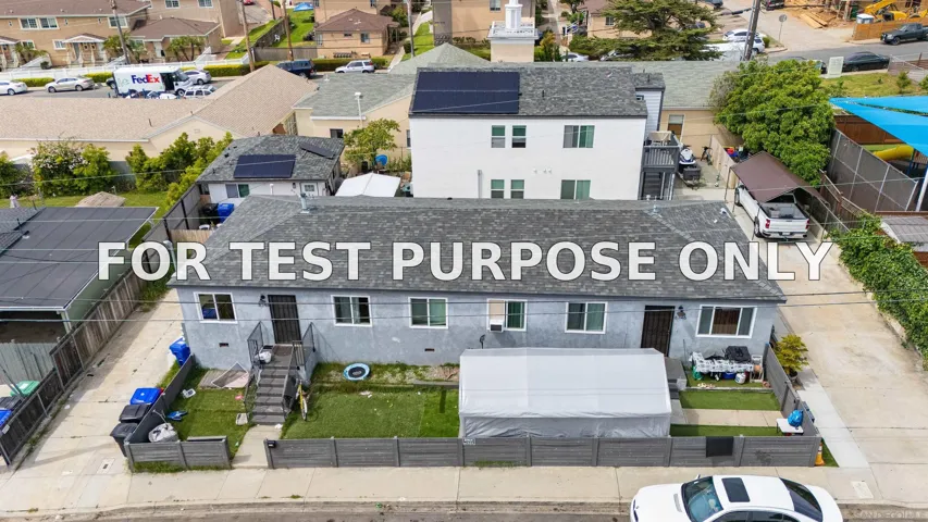 Demo/Test Data 6744-6750 N Elman Street, San Diego, CA 92111
