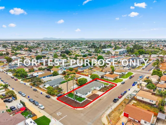 Demo/Test Data 981-83 Elder Ave, Imperial Beach, CA 91932