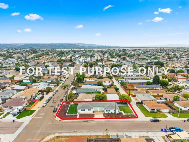 Demo/Test Data 981-83 Elder Ave, Imperial Beach, CA 91932
