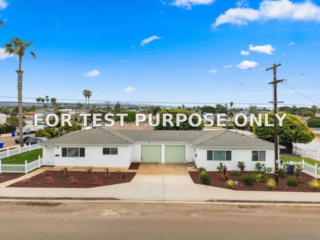 Demo/Test Data 981-83 Elder Ave, Imperial Beach, CA 91932