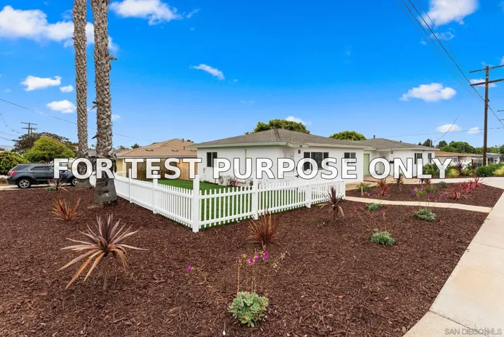 Demo/Test Data 981-83 Elder Ave, Imperial Beach, CA 91932