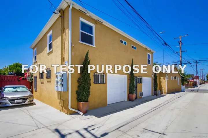 Demo/Test Data 3415 Madison Ave, San Diego, CA 92116