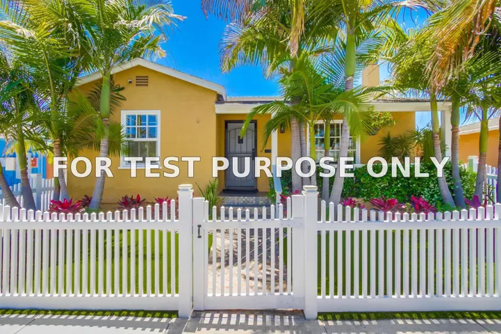Demo/Test Data 3415 Madison Ave, San Diego, CA 92116