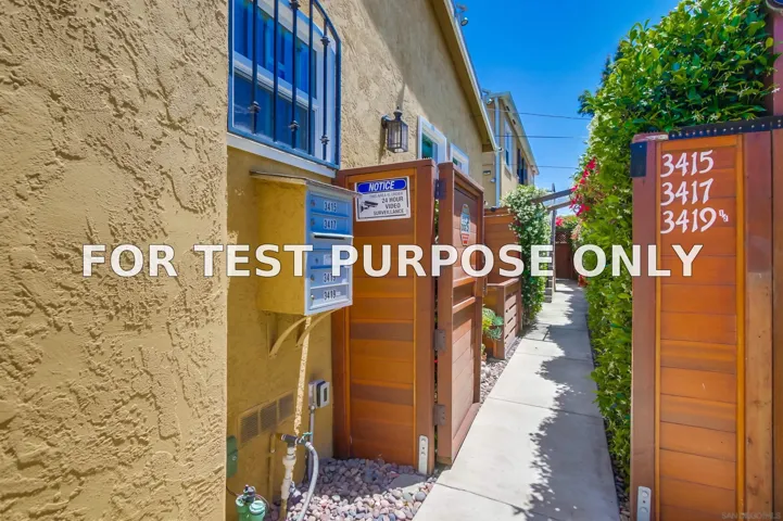 Demo/Test Data 3415 Madison Ave, San Diego, CA 92116