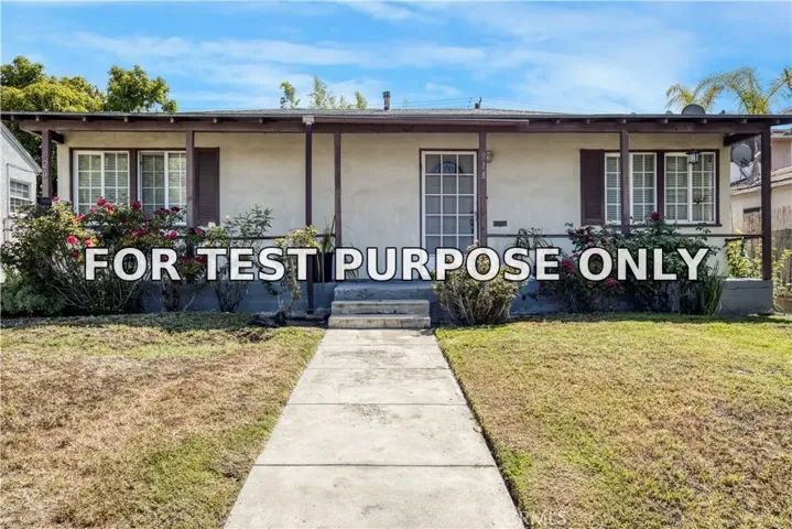 Demo/Test Data 918 N Screenland Drive, Burbank, CA 91505