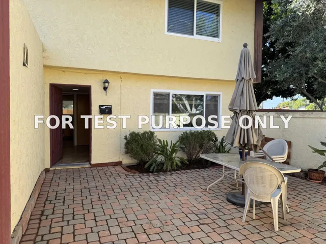 Demo/Test Data 3582 Governor Dr., San Diego, CA 92122