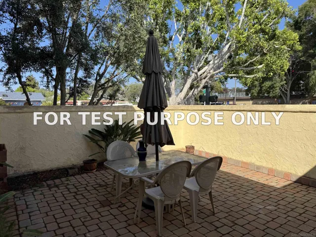Demo/Test Data 3582 Governor Dr., San Diego, CA 92122