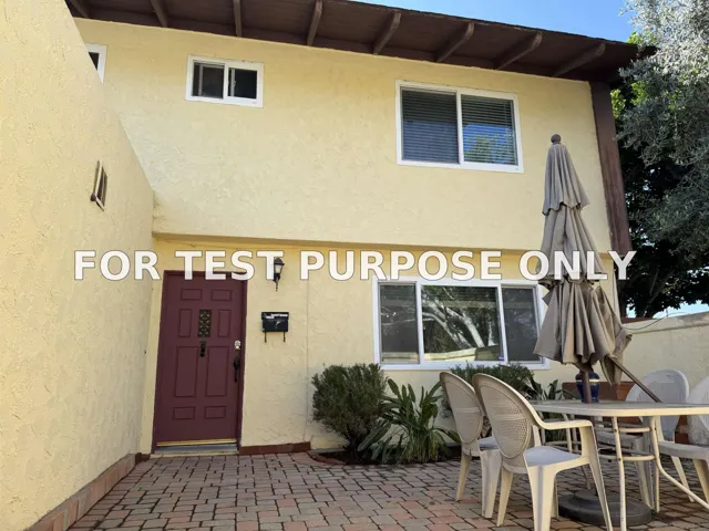 Demo/Test Data 3582 Governor Dr., San Diego, CA 92122