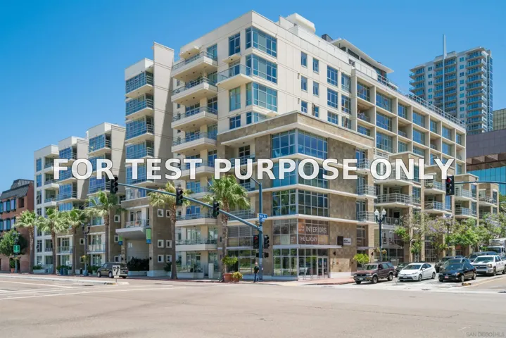 Demo/Test Data 1431 Pacific Hwy Unit 110, San Diego, CA 92101