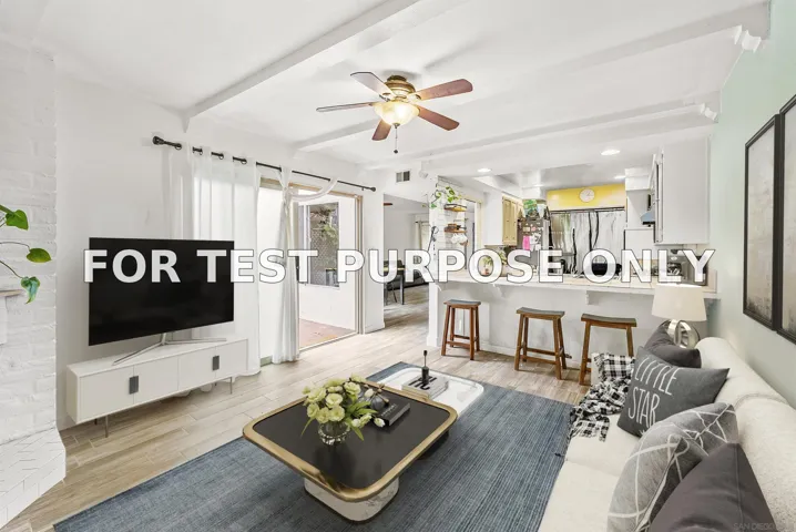 Demo/Test Data 4186 Balboa Way, San Diego, CA 92117