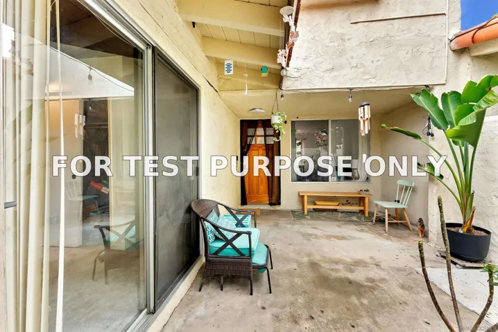 Demo/Test Data 4186 Balboa Way, San Diego, CA 92117
