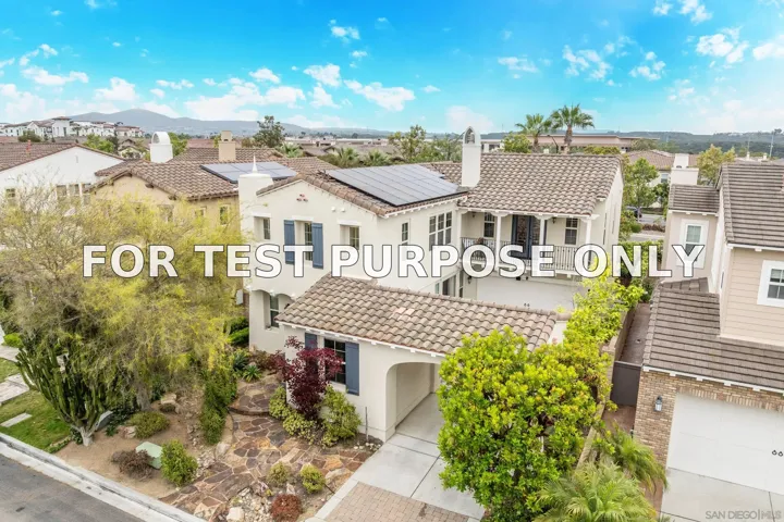Demo/Test Data 5621 Shasta Daisy Trl, San Diego, CA 92130