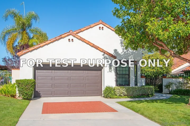 Demo/Test Data 17735 Devereux Rd, San Diego, CA 92128