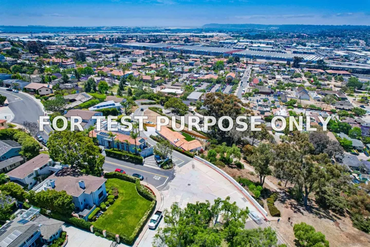 Demo/Test Data 4242 Cosoy Way, San Diego, CA 92103