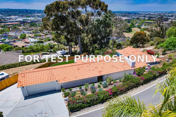 Demo/Test Data 4242 Cosoy Way, San Diego, CA 92103