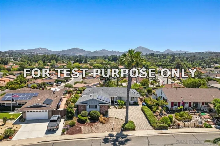 Demo/Test Data 16413 Roca Dr, San Diego, CA 92128