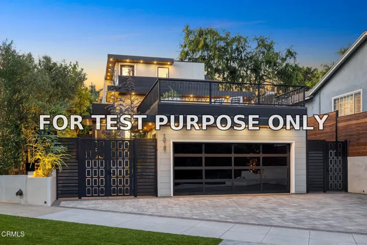 Demo/Test Data 10747 Valleyheart Drive, Los Angeles, CA 91604
