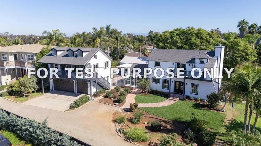 Demo/Test Data 1448 Forest, Carlsbad, CA 92008