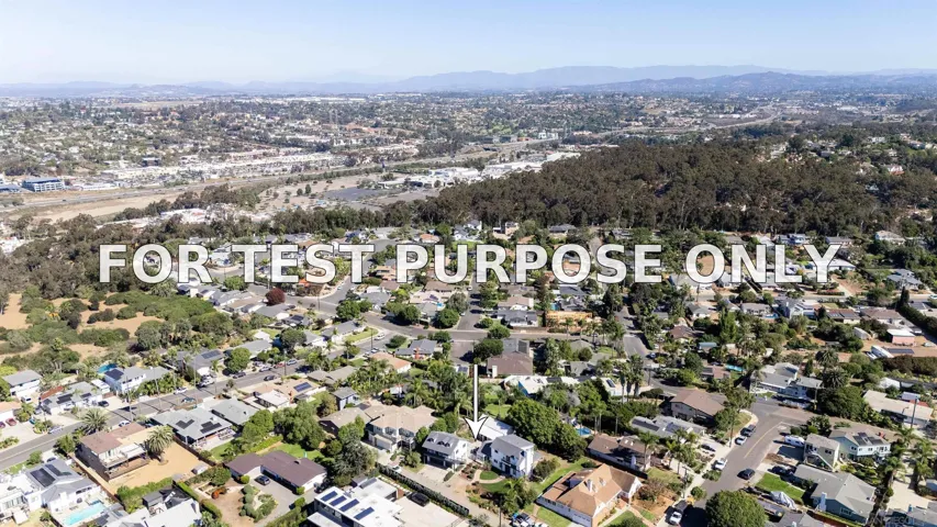 Demo/Test Data 1448 Forest, Carlsbad, CA 92008
