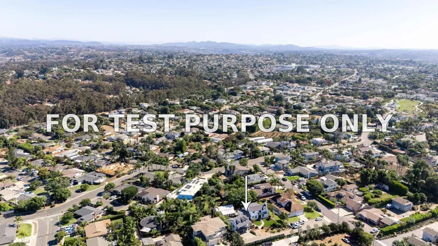 Demo/Test Data 1448 Forest, Carlsbad, CA 92008
