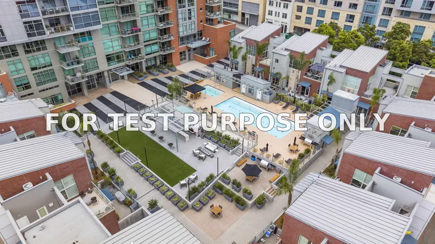 Demo/Test Data 800 The Mark Ln Unit 2903, San Diego, CA 92101