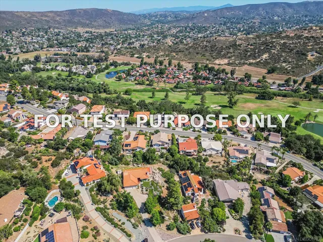 Demo/Test Data 15549 Vista Vicente Dr., Ramona, CA 92065