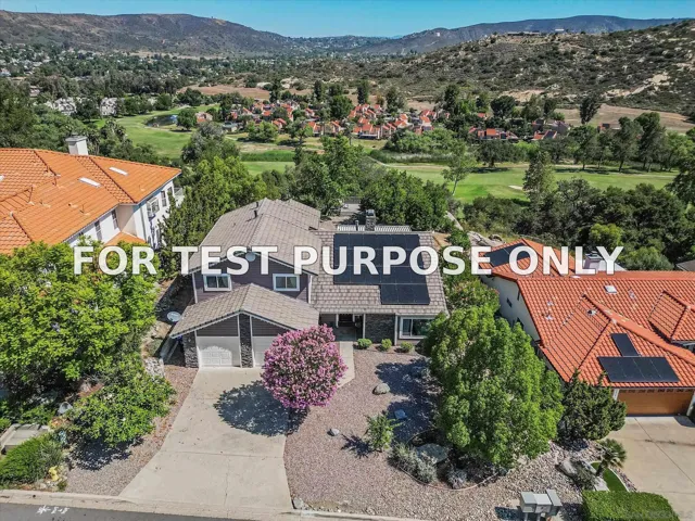 Demo/Test Data 15549 Vista Vicente Dr., Ramona, CA 92065