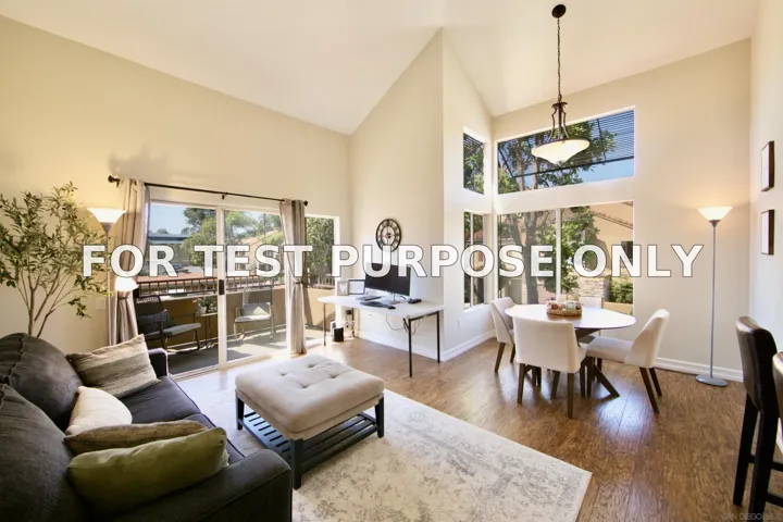 Demo/Test Data 15283 Maturin Dr Unit 71, San Diego, CA 92127